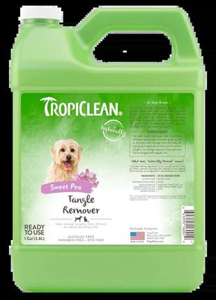 Tropiclean tangle remover (спрей от колтунов) для собак и кошек, на разлив