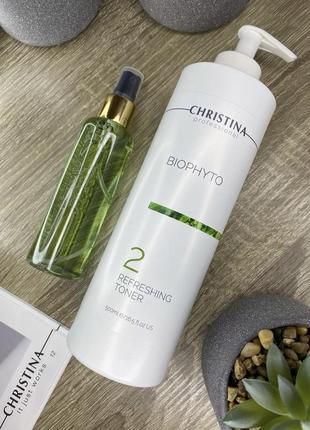 Тонік тонер christina biophyto