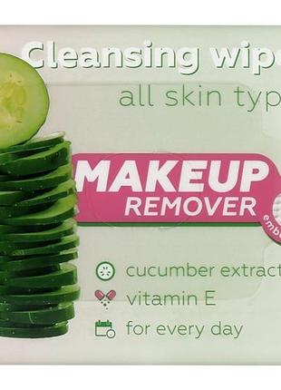 Вологі серветки для зняття макіяжу naturelle make up 20 шт (4820207591172)