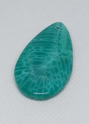 Агат натуральный кулон/кабошон агат. кулон с агатом индия!