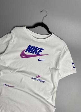 Футболка nike big swoosh lampas original красивая летняя легкая дрел drill2 фото