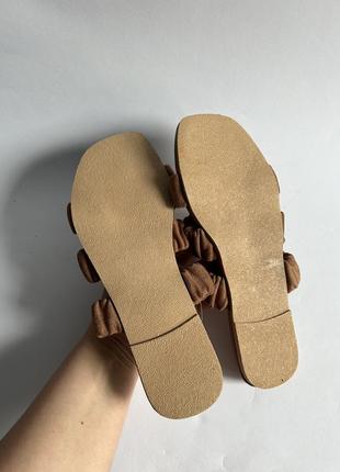 Женские шлепанцы с квадратным мысом от next
