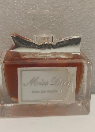 Miss dior dior 5 мл миниатюра