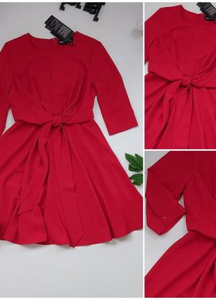 Красное платье only