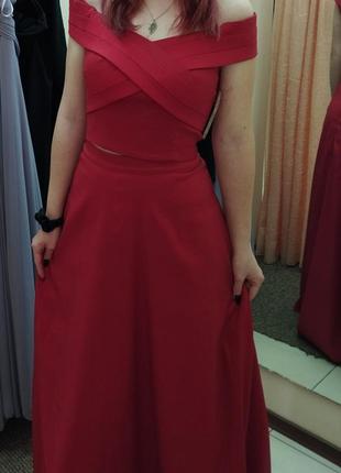 Выпускное или вечернее платье,можно носить отдельно