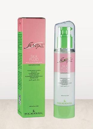 Флюїд для пошкодженого і посіченого волосся kleral system senjal fluid silk 100мл