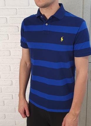 Мужская футболка поло NAMESAKE crochet-collar metallic polo shirt / поло ральф лорен оригинал