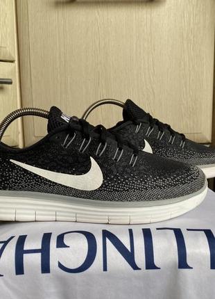 Мужские кроссовки nike free rn distance black2 фото