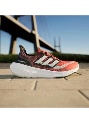 Тканые текстильные беговые кроссовки для тренировок adidas running ultraboost light 43-44 размер