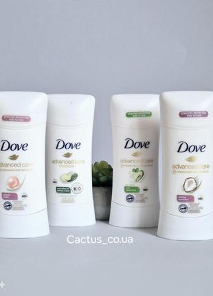 Дезодорант-антиперспірант dove advanced care 74g. (сша)