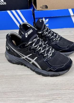 Кросівки asics casual gel fuji trabuco 4 gore-tex gtx чорні жіночі бігові трекінгові 39