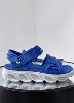 Мигающие босоножки на липучках skechers