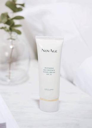 Интенсивный антивозрастной крем для рук с spf 25 novage