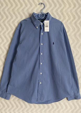 Polo ralph lauren чоловіча сорочка, рубашка, рубашка в полоску