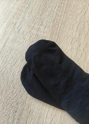 Матовые черные колготки 40 ден