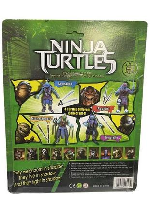 Набор игровой фигурка микеланджело майки черепашки ниндзя teenage mutant ninja turtles aurora2 фото