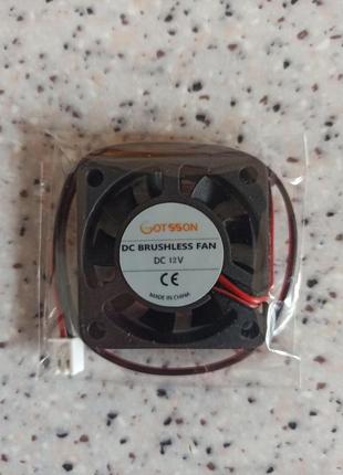 Вентилятор 40х40х10 мм 12 в