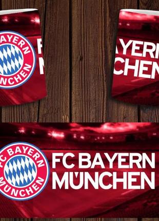 Чашка біла керамічна "фк "баварія" мюнхен" bayern munchen abc