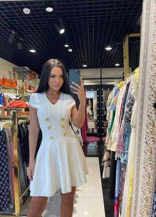 Платье в стиле balmain