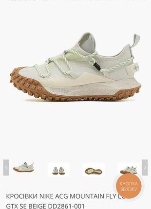 Кроссовки nike mountain fly low#x se