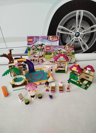 Конструктор lego friends бассейн хартлейк сити (41008).