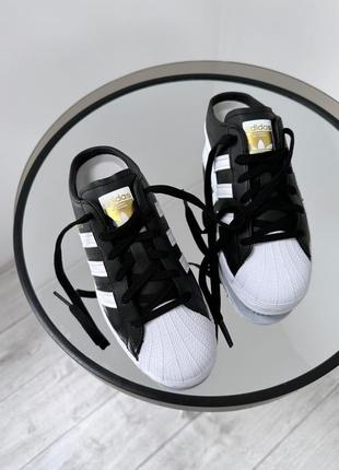 Крутые супертрендовые кроссовки adidas superstar4 фото