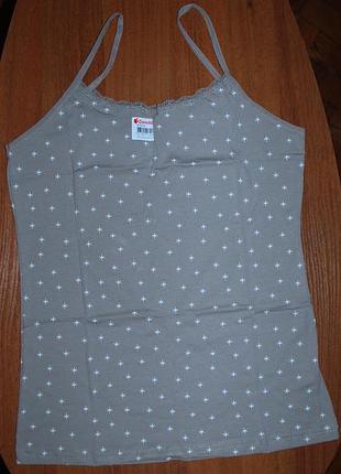 Майка жіноча 2хл донелла donella зірочки мереживо