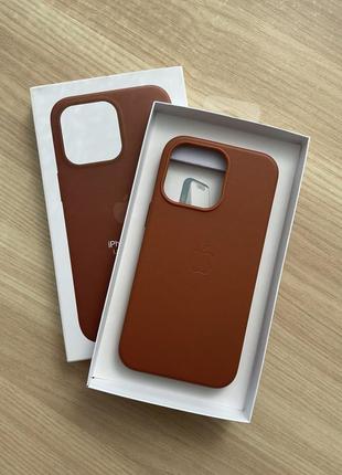 Шкіряний чохол iphone 13 pro з magsafe