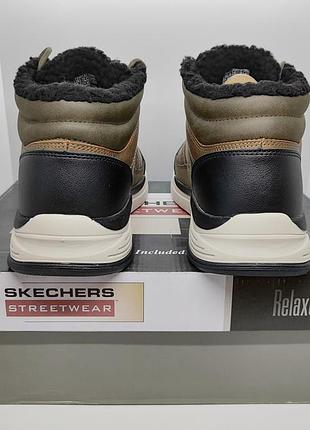 Шкіряні черевики skechers relaxed fit оригінал4 фото