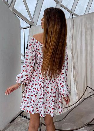 Цветочное платье🌸🌿 5