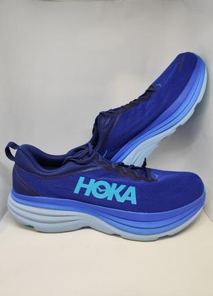 Беговые кроссовки hoka one bondi 8 (1123202-bbg)оригинал, новые