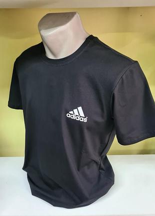 Мужская футболка адидас, футболка violet adidas, чёрная футболка адидас, футболка, мужская футболка, футболка чёрная мужская, футболка4 фото