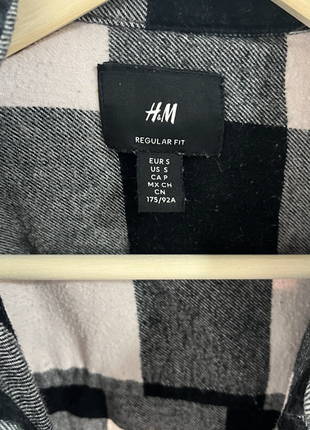 Мужская рубашка h&m, размер s3 фото