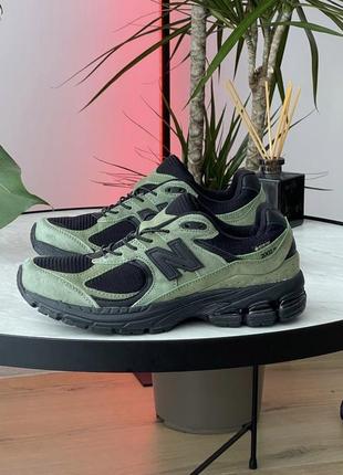 Нью беленс кроссовки зеленые new balance 2002r gore-tex