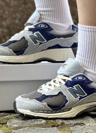 Кросівки new balance 2002r protection pack dark navy8 фото