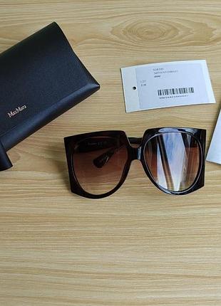 Женские солнцезащитные очки оверсайз max mara anne mm0023 54t 65-14- 115
