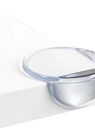 Накладки на кути мебелі mbm kids 6 шт bs-04 круглі прозорі bs-04t