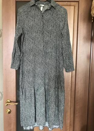 Довга сукня h&m
