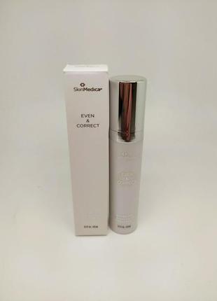 Потужний і ефективний освітлювальний засіб skinmedica even and correct advanced brightening treatment