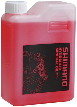 Минеральное масло shimano sm-db-oil 1л жидкость для гидравлических тормозов1 фото