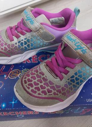 Кросівки з діодами skechers