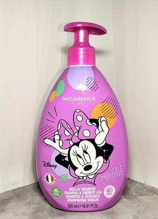 Дитячий шампунь та гель для душу 2 в 1 minnie  500 мл.