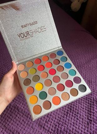 Палетка теней beauty glazed your sshades eyeshadow palette