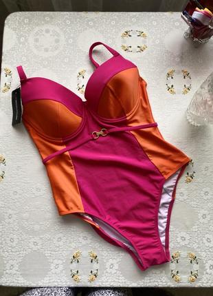 Слитный купальник чашка 38dd