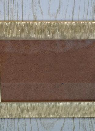 Рамка для фото, золотистого кольору