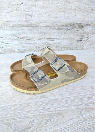 Birkenstock arizona ортопедичні шкіряні тапки шльопанці шльопки сланці тапочки босоніжки сандалі сабо біркен4 фото