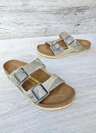 Birkenstock ортопедичні шкіряні тапки шльопанці шльопки сланці тапочки босоніжки сандалі сабо біркен