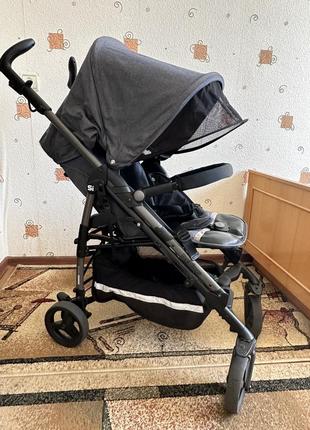 Коляска peg perego si completo blue denim