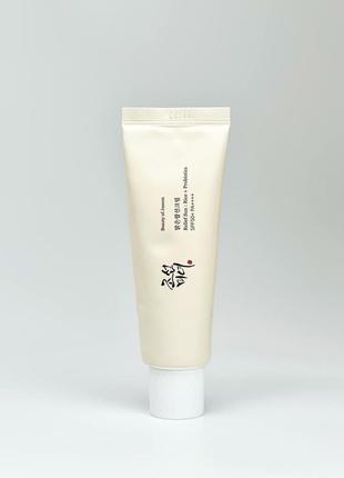☀️солнцезащитный крем с пробиотиками beauty of joseon, relief sun rice probiotics spf50+/pa++++
