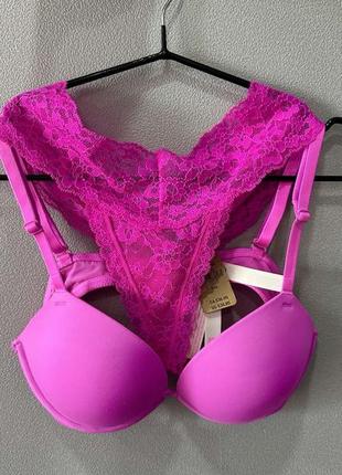 Комплект білизни від victoria’s secret, подвійний пуш ап, оригінал з usa